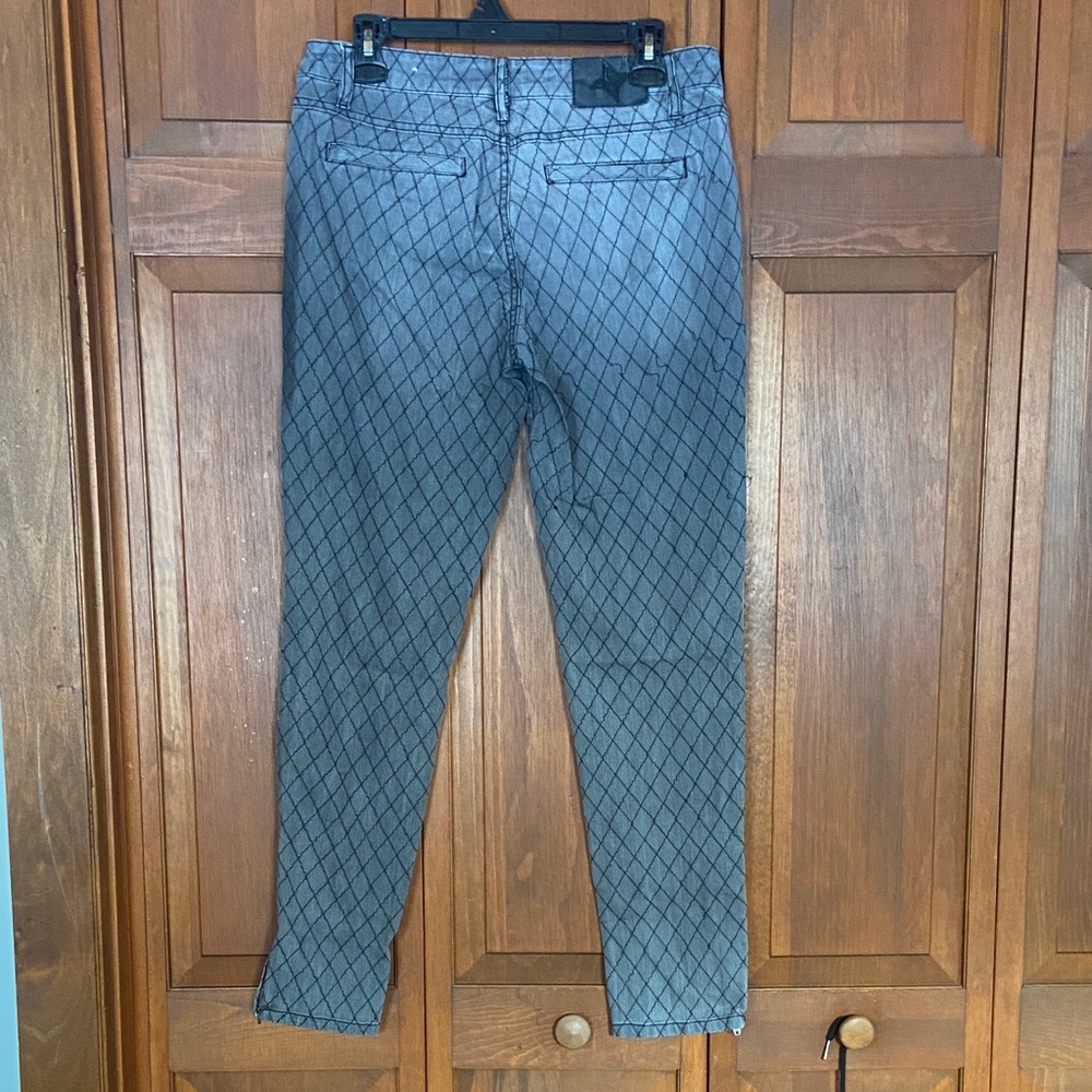 Bcbgeneration Gray Patterned Women's Straight Leg… - image 4